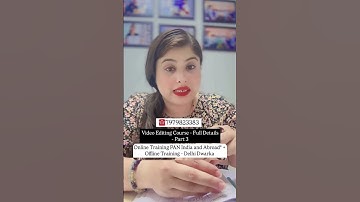 How to Become a Video Editor in 3 Months? | Learn in Dwarka Delhi | Computer Institute in Dwarka