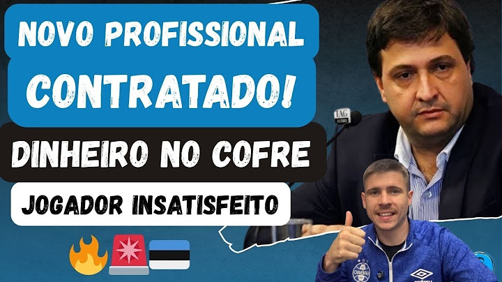 🚨CONTRATADO NOVO PROFISSIONAL | DINHEIRO PARA CONTRATAR | JOGADOR INSATISFEITO | GRÊMIO NO MERCADO!