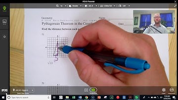 Pythagorean Theorem to Find the Length of a Segment