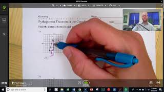 Pythagorean Theorem to Find the Length of a Segment