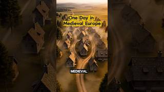 One Day in Medieval Europe. #shorts #top #history #cinematic  #realistic