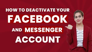 How to deactivate your Facebook and Messenger Account | Deactivate Messenger