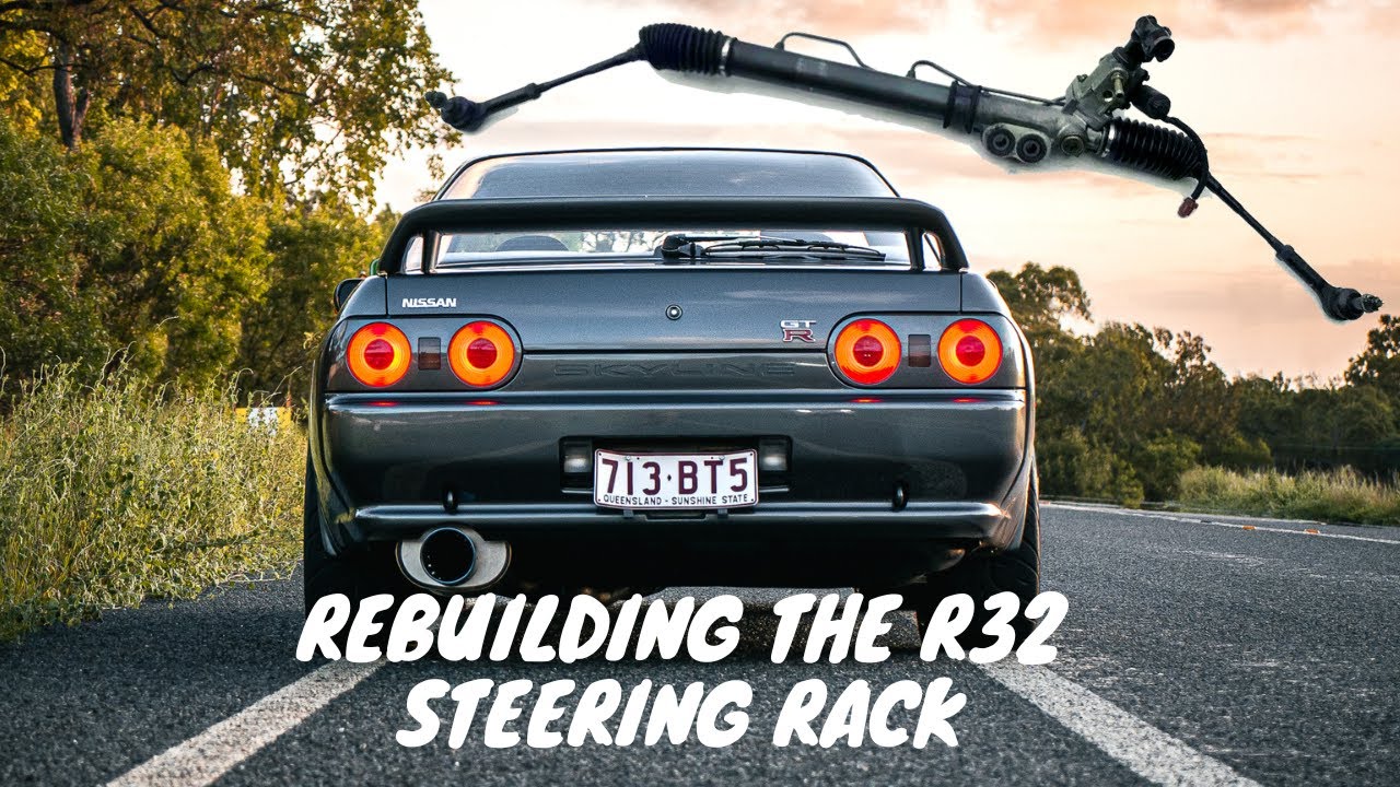 Dismantling the R32 GT-R Steering Rack & Open New Haltech Parts