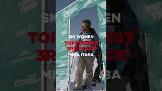 2021 SKI Women 3RD Place Run by Mina Itaba 🎥 #FWT25 #homeoffreeride #dropin