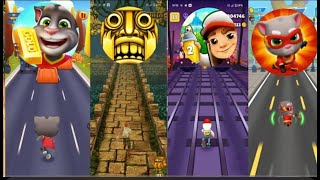 🏆 Talking Tom Gold Run 🆚 Temple Run 🆚 Subway Surfers 🆚 Talking Tom Hero Dash screenshot 5