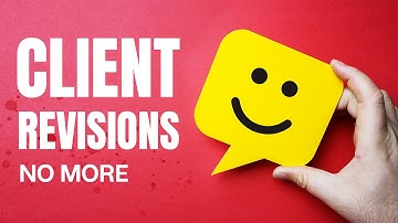 Client Revisions for Graphic Designers (No More) 🤯