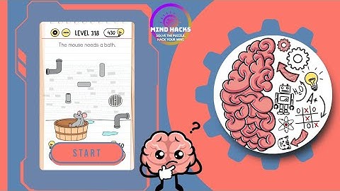 Brain Test: The mouse needs a bath. | Level 318