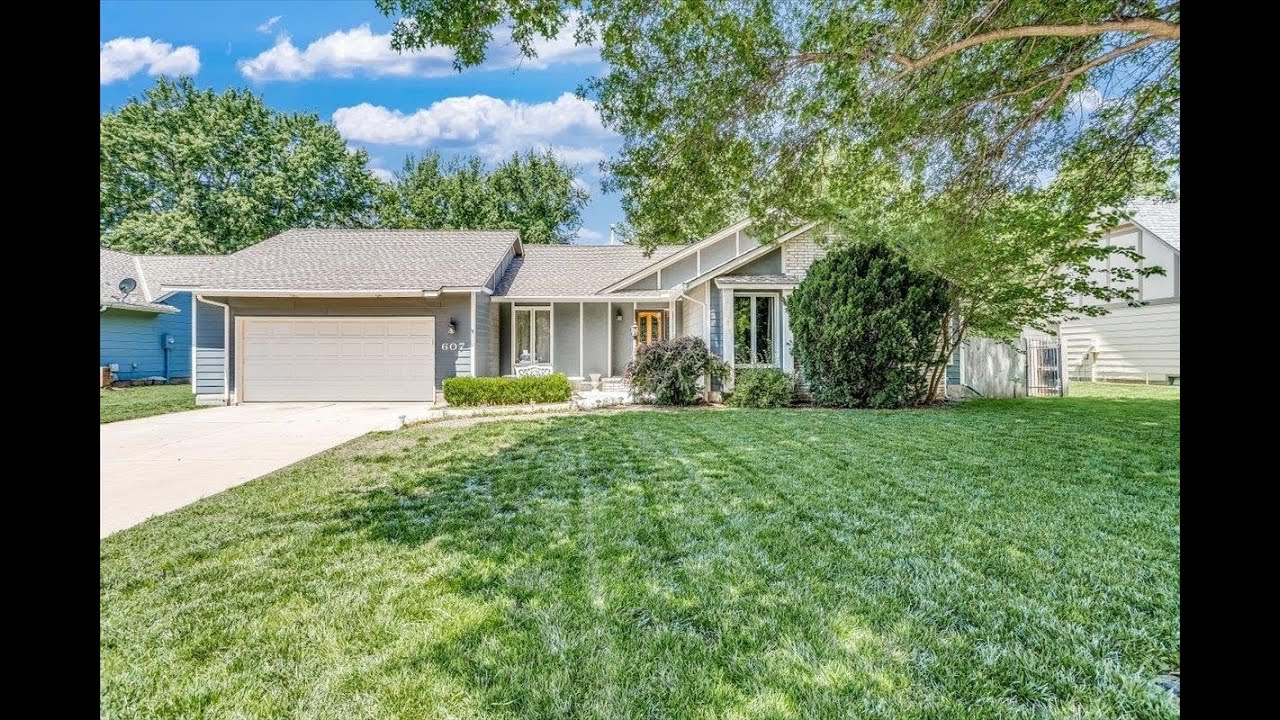 NEW LISTING 607 S Honeybrook Ln Derby KS 67037 YouTube