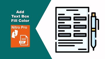 How to Set Fill Color for Fillable Text Fields in PDF Forms in Nitro Pro PDF Editor