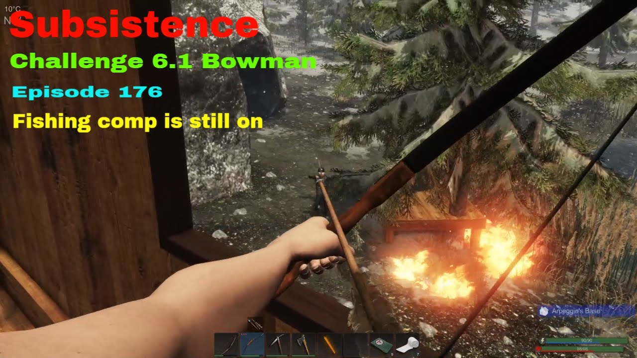 Subsistence Hardcore Challenge 6.1Bowman Ep 176 Plane crash