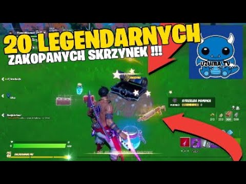 Mapa Fortnite Sezon 16 Skrzynek 20 Zakopanych Legendarnych Skrzynek Sezon 16 Fortnite Youtube