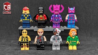 Super Heroes & Villains SY258 Lego Compatible Nova Galactus Deadpool Hwakeye Cyborg Jean Grey Robin