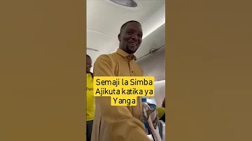 Msemaji Wa Simba AHMED ALLY Amepanda Ndege Moja Na Wachezaji Wa Yanga Kuelekea Dodoma 