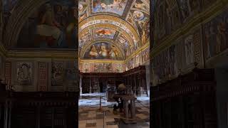 📍Real Biblioteca de San Lorenzo el Escorial - Madrid #escorial #madrid #elescorial