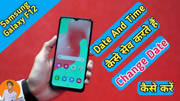 How To Change Date And Time in Samsung Galaxy F12 , Samsung Galaxy F12 Main Date And Time Kaise Set