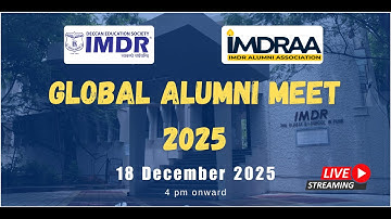 IMDR | Global Alumni Meet 2025