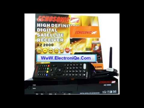 شرح طريقة إدخال سيرفر CCcam لجهاز Echosonic AZ 2000