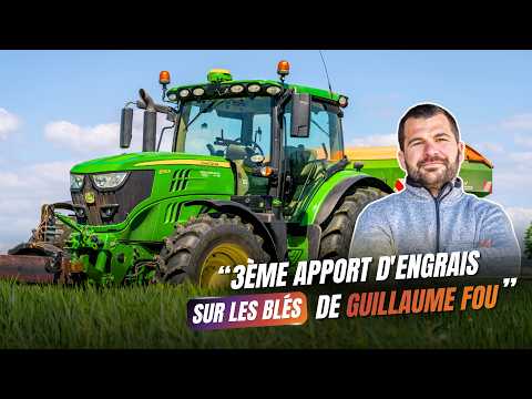 3rd FERTILIZER APPLICATION on GUILLAUME FOU's wheat