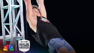 Kai Beckstrand Hits Buzzer in UNDER ONE MINUTE | American Ninja Warrior | NBC