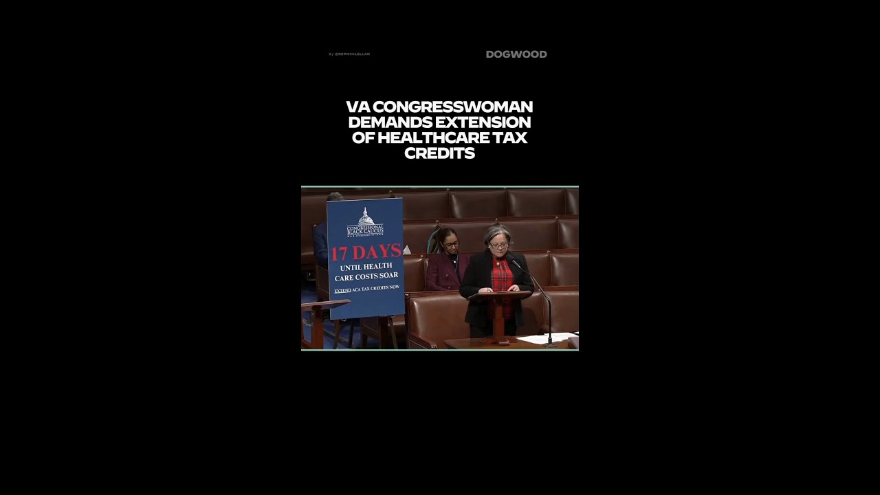 Virginia Congresswoman demands extension of healthcare tax credits