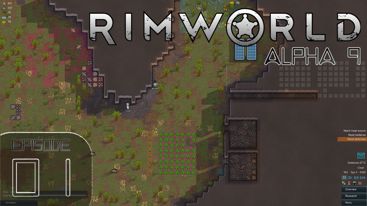 Rimworld Alpha 9 - Episode 1 - The Brier
