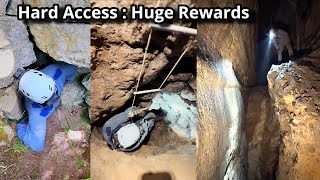 Hard Access into Vast 1900s Calcite Mine : The Mine Of The Ages