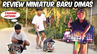 REVIEW DAN TES OLENG MINIATUR TRUK BARU DIMAS, AKHIRNYA DIMAS PUNYA MINIATUR TRUK BESAR