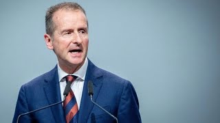 Volkswagen CEO Diess wants to get ahead of the competition in electromobility