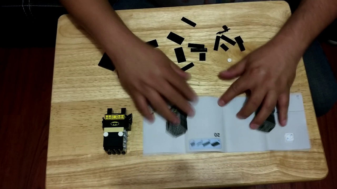 Lego Brick Headz - Batman - Build