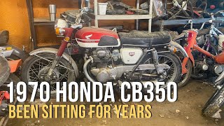 Bringing a 1970 Honda CB350 Back to Life After Years in a Barn