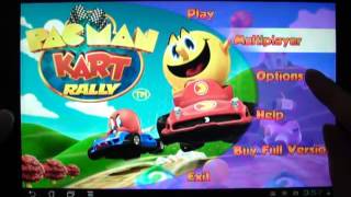 Pac-Man Kart Rally Android Gameplay Commentary First Look screenshot 4