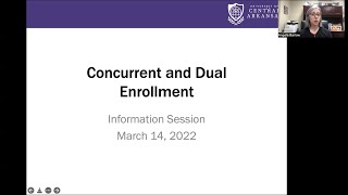 Concurrent and Dual Enrollment Info Session