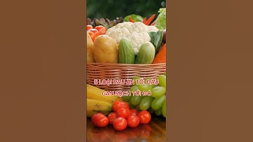 5 loại rau ăn tới đâu gan sạch tới đó #lamdep #suckhoe #phunu #giadinh #bichlebicos