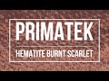 ヘマタイトバーントスカーレット本物-ダニエルスミスプリマテック水彩画