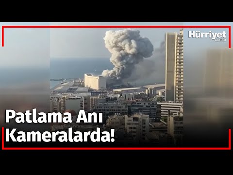 Lübnan Beyrut'ta Korkunç Patlama! 100 Ölü, Çok Sayıda Yaralı...