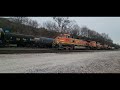 2/17/26-The Weaver Turn: #at #RR #RRYard #BNSF #Keokuk #Iowa #TankTrain #ExchangingCuts #TrainChase