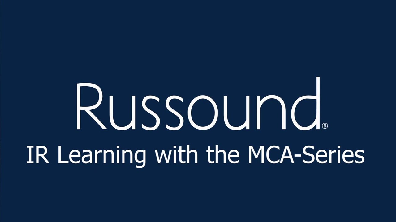 IR Learning with the MCA-Series