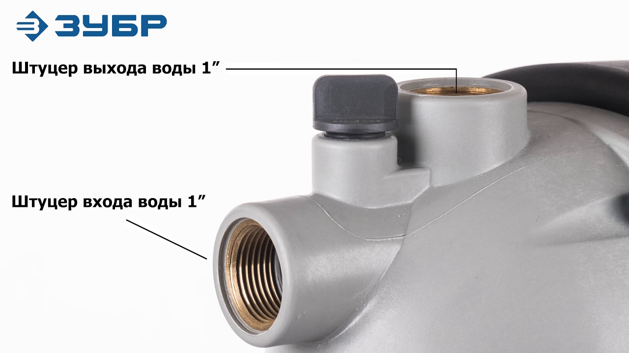 Насосная станция "ЗУБР" арт.НАС-М3-1000 - YouTube