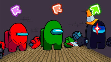 FNF Character Test | Gameplay VS Playground | VS IMPOSTOR RED | IMPOSTOR GREEN | BLACK IMPOSTOR