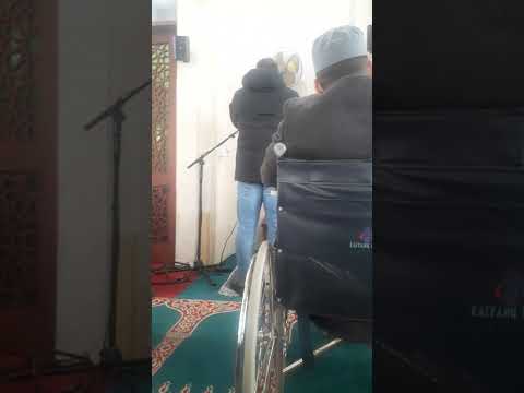 اذان الجمعة بصوت أدهم النابلسي الجمعة ١٧ ٢ ٢٠٢٢ مسجد أبو عيشة عمان