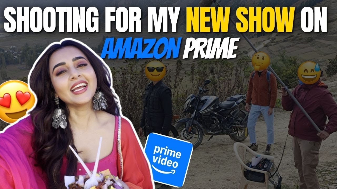 Shooting My New Amazon Prime Show! 🎬 BTS Vlog 