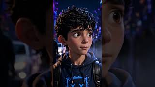 Everyone Froze Except Him… 😳 #aianimation #3danimation #cinematic #cool #animation #glitch #series