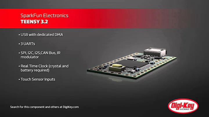 SparkFun Teensy 3.2 Dev Board | Digi-Key Daily
