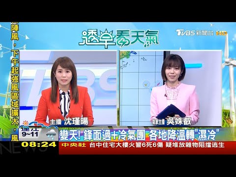 TVBS新聞主播沈瑾暘 08 09新聞播報片段(2022/3/7)