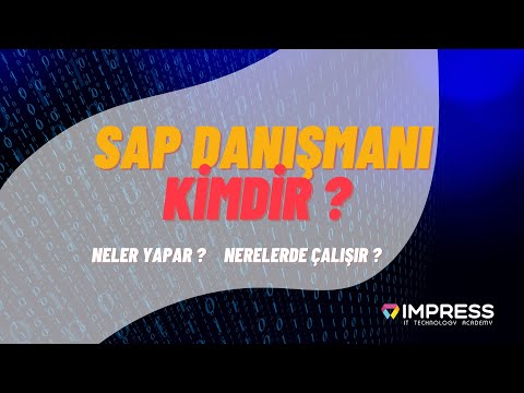 SAP Danışmanı Kimdir