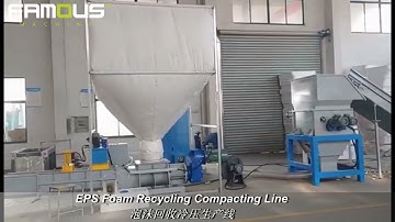 EPS Compactor Silo System/EPS Foam Compacting Line/EPS Compactor Machine with Silo/Foam Compactor