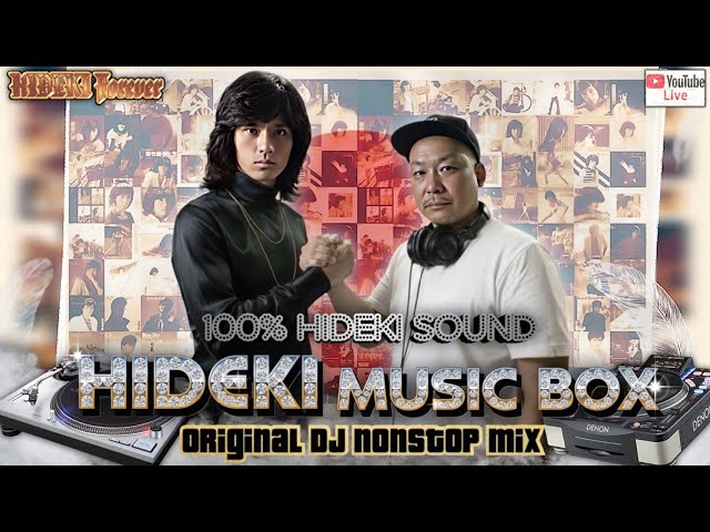 FULL VINYL and CD set / 西城秀樹 ・HIDEKI MUSIC BOX / DJ nonstop