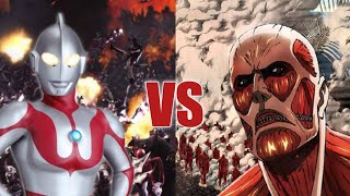 Ultraman vs Titan, Siapa Yang Akan Menang?