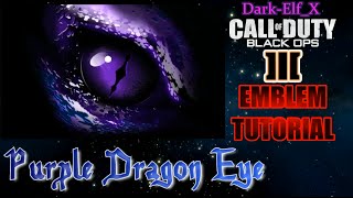 Black Ops 3 Emblem - Purple Dragon Eye