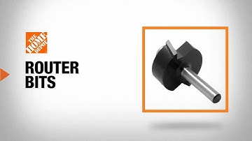 Types of Router Bits | The Home Depot